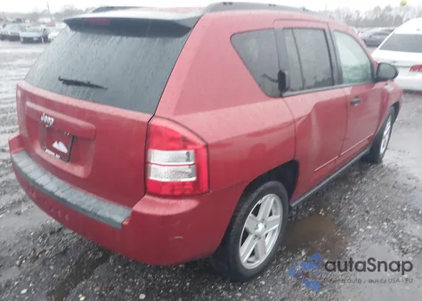 2008 Jeep Compass Sport from USA, damaged, VIN 1J8FT47W58D767794